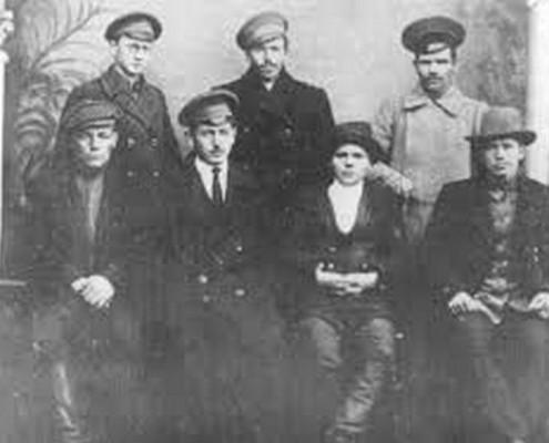 Д.А.Батиев с политическими деятелями Яренского уезда