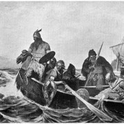 Викинги плывут в Биармию