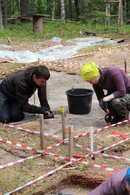 Археологические исследования в Корткеросском районе в июле 2017 года