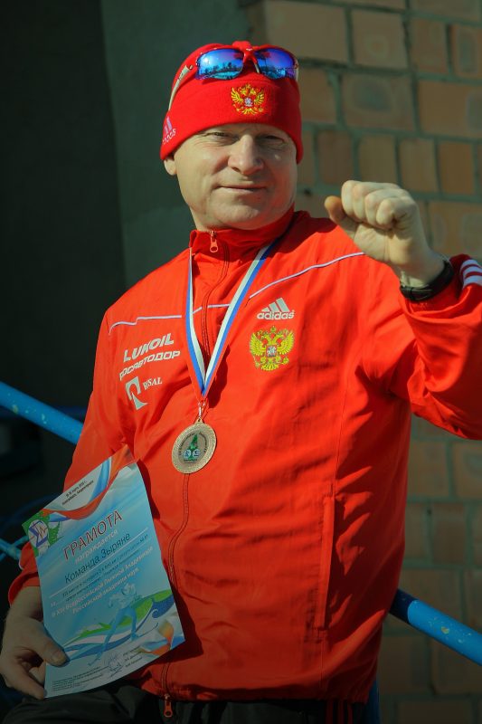 А.В. Ильчуков призер всероссийской лыжной академиады