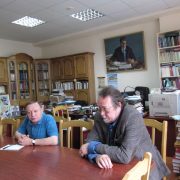 Встреча руководства ИЯЛИ и Национальной библиотеки Республики Коми