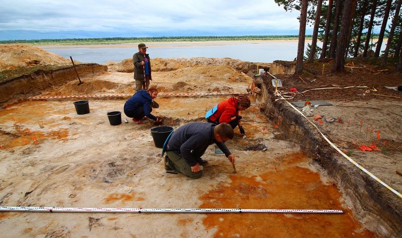 Новые открытия археологов ИЯЛИ в Печорском районе