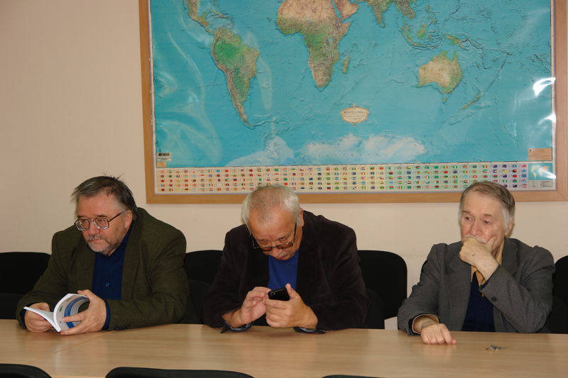 Встреча ученых ИЯЛИ с исполняющим обязанности главы Сыктывкара В.Б.Голдиным