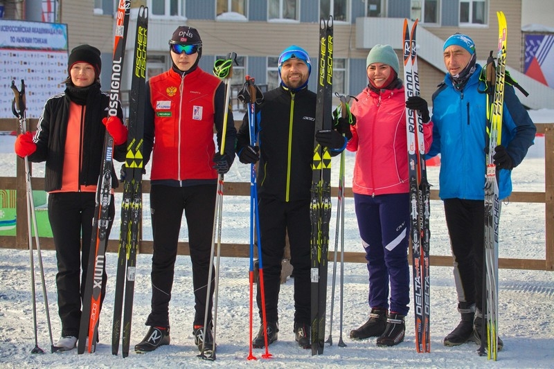 Сотрудники ИЯЛИ приняли участие в Академиаде РАН по лыжным гонкам