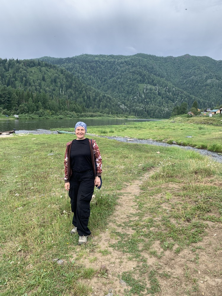 В поселке Усть-Анзас. Горная Шория