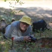 Процесc фотографирования на археологическом памятнике