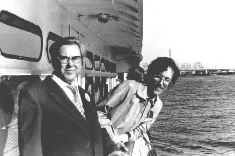 Жеребцовы на Северной Двине, 1986 год